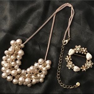 Necklace & Brooch Bundle